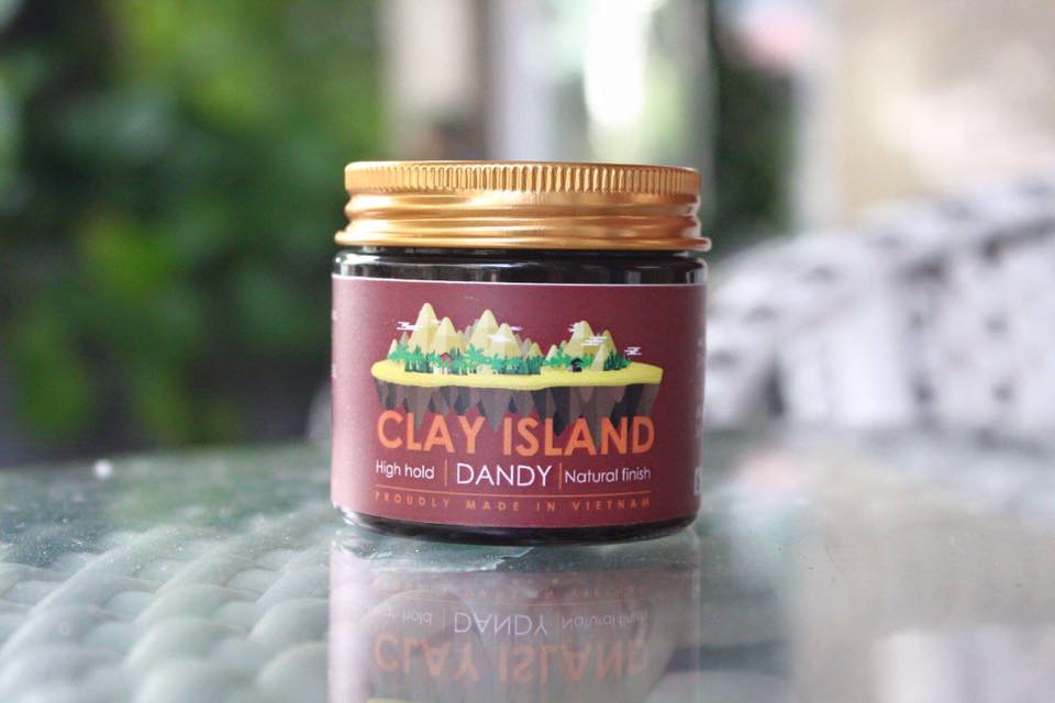 sap vuot toc nam dandy clay island 1 - Wax for men Sáp vuốt tóc nam Dandy Clay Island
