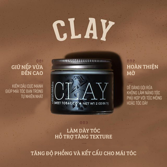 Sáp 18.21 Man Made Clay