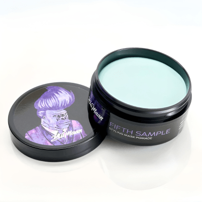 Blumaan Fifth Sample Styling Mask Pomade – Khi dot tim 8 - Wax for men Blumaan Fifth Sample Styling Mask Pomade – Khi dot tim 8 - Wax for men