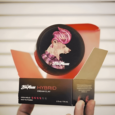 Blumaan Hybrid Cream Clay Gau Hong 3 - Wax for men Blumaan Hybrid Cream Clay Gau Hong 3 - Wax for men