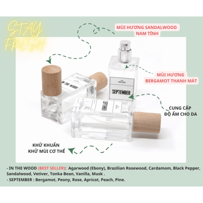 Body Mist Helios3 - Wax for men