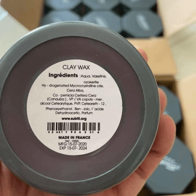 Clay Wax Subtil 3 - Wax for men Clay Wax Subtil 3 - Wax for men