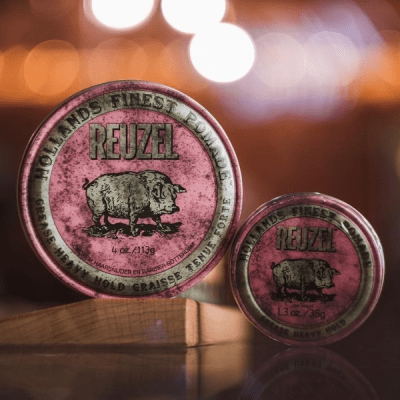 Reuzel Pink Pomade 5 - Wax for men công dụng của sáp Reuzel Pink Pomade