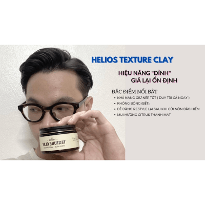 Sap Vuot Toc Helios Texture Clay3 - Wax for men Sap Vuot Toc Helios Texture Clay3 - Wax for men