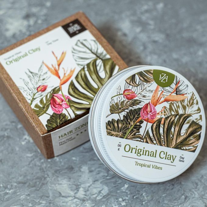 Sáp Hairzone Original clay Day Time Tropical Vibes limited edition