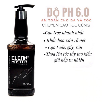 Gel cao clean maste 5 - Wax for men