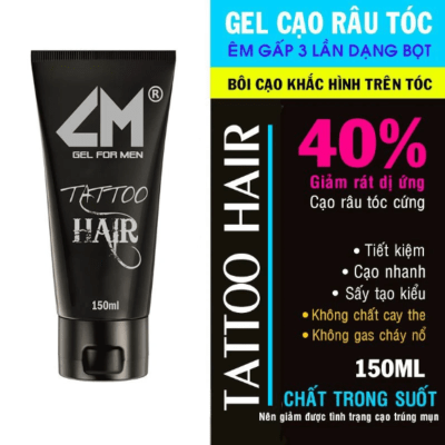 Kem cao rau CM Shaving Gel - Wax for men