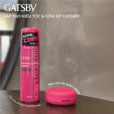 Gatsby Moving Lock Spray Extra Hard 3 - Wax for men Gatsby Moving Lock Spray Extra Hard 3 - Wax for men