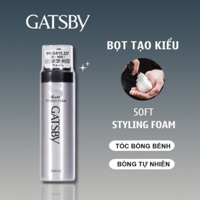 Gatsby Styling Foam Soft 4 - Wax for men Gatsby Styling Foam Soft 4 - Wax for men