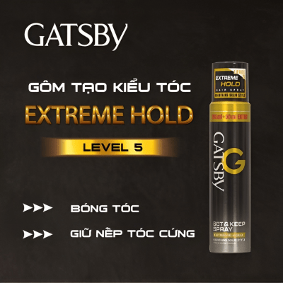 Gatsby Extreme Hold Level 5 - Wax for men Gatsby Extreme Hold Level 5 - Wax for men