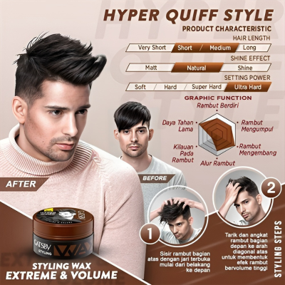 gatsby hyper quiff 2 - Wax for men gatsby hyper quiff 2 - Wax for men
