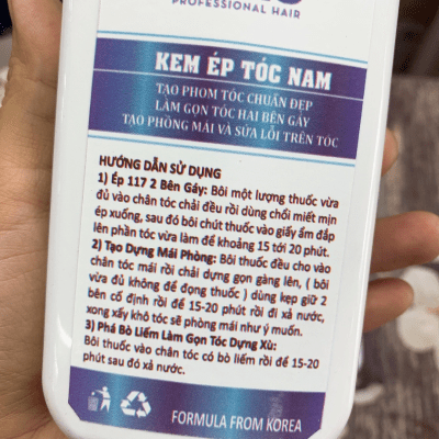 Kem Ep Toc Nam Xpro 2 - Wax for men Kem Ep Toc Nam Xpro 2 - Wax for men