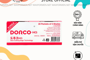Lưỡi dao lam DORCO HQ màu đỏ 1 vỉ 20 hộp
