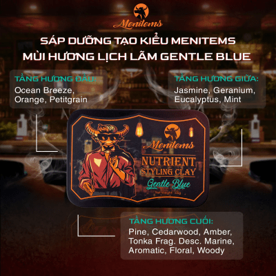 Gentle Blue 5 - Wax for men Gentle Blue 5 - Wax for men