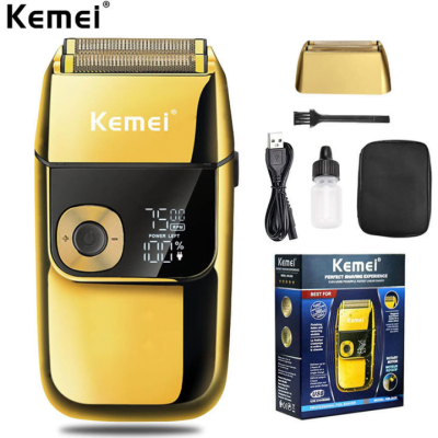 Kemei KM 2028 Gold 4 - Wax for men Kemei KM 2028 Gold 4 - Wax for men