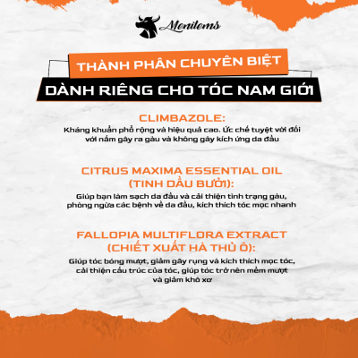 Dau goi Menitems 3 - Wax for men