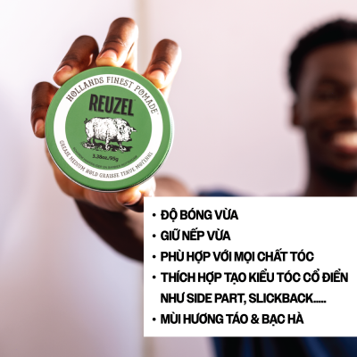 GREEN POMADE 3 - Wax for men